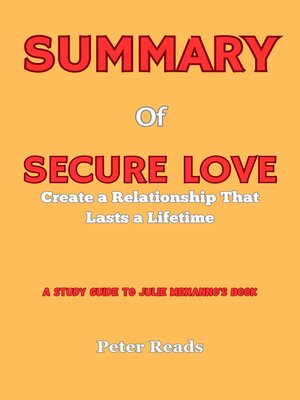 cover image of SUMMARY     of   SECURE LOVE